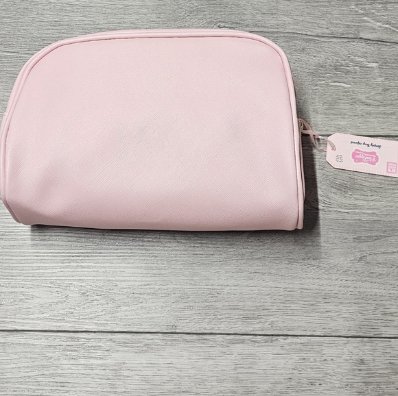 Womens Cosmetics Bag The Vintage Cosmetic Company Pink Makeup Bag Travel Bag - Picture 3 of 6